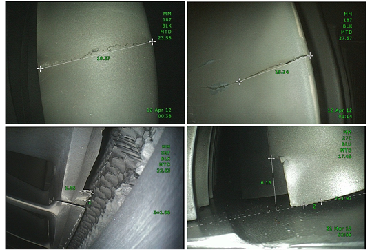 美國工業(yè)內窺鏡的先進測量技術在孔探檢測中的應用