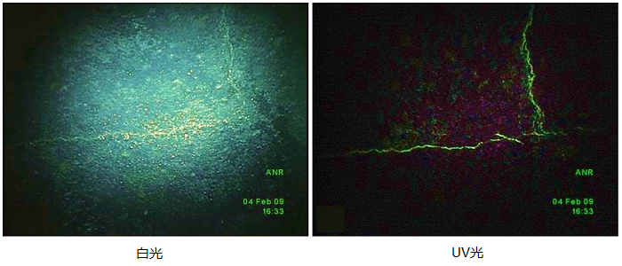 雙光源工業(yè)內(nèi)窺鏡，白光和紫外光可靈活切換