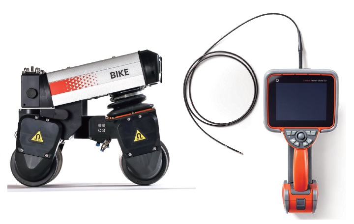 韋林移動式機器人搭載內(nèi)窺鏡視頻探頭的工業(yè)檢測解決方案